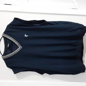 Ashworth water wind resistant breathable men vest navy outdoor hiking casual y2k